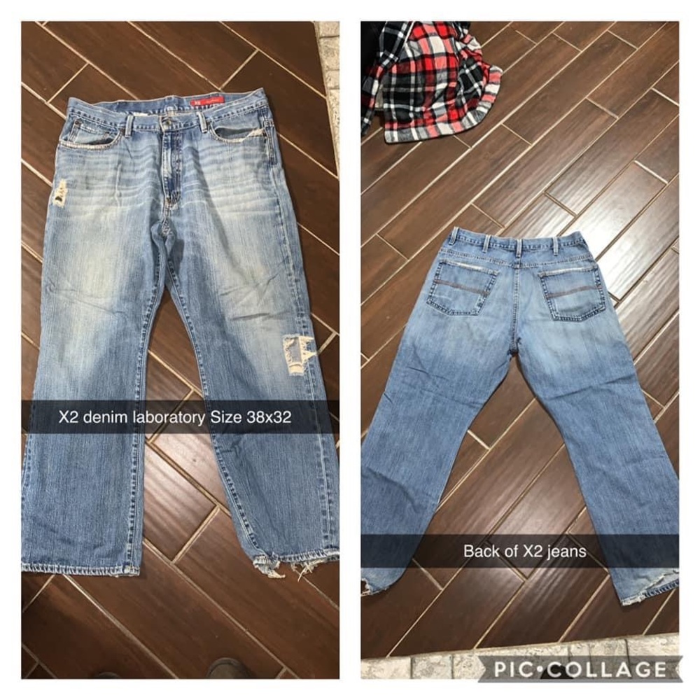 X2 denim factory jeans